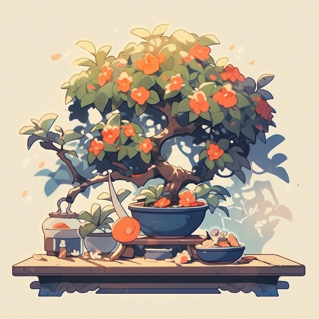 Pruning a Bonsai Apple Tree