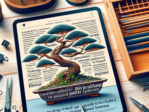 A Step-by-Step Guide to Crafting a Stunning Juniper Bonsai