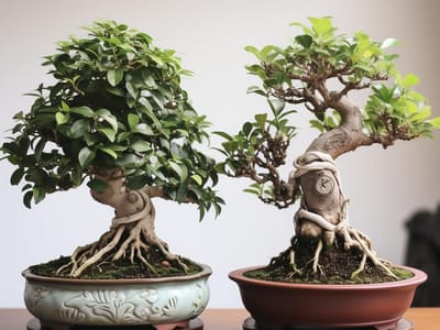 Ficus Bonsai vs. Jade Bonsai: A Comparative Guide