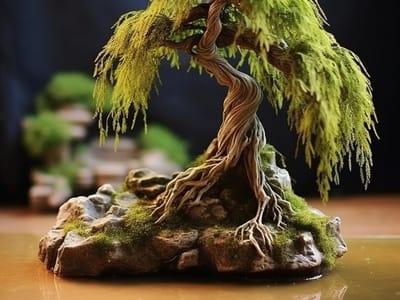 The Art of Miniature: Weeping Willow Bonsai and Creating a Scaled Down Natural Landscape
