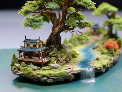 Weeping Willow Bonsai: Creating a Miniature Riverside Scene