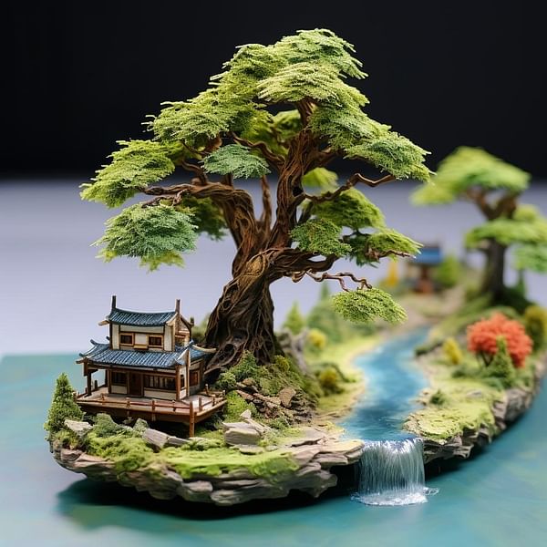 Weeping Willow Bonsai: Creating a Miniature Riverside Scene