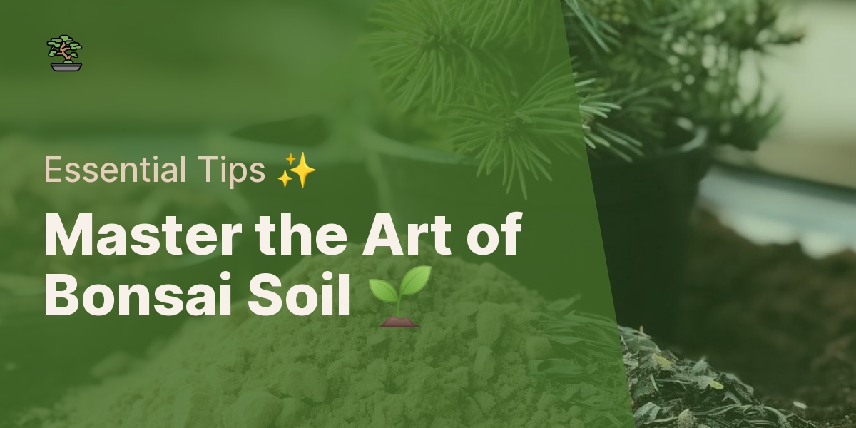 The Essentials Of Bonsai Soil Mix: What You Need To Know