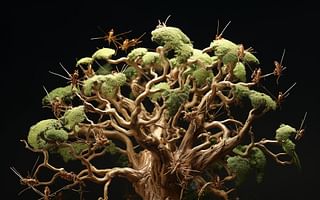 How to deal with spider mites on bonsai trees?