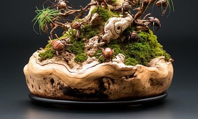 What are common pests that can affect bonsai trees?