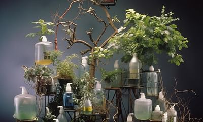 What are some homemade pesticides that can be used on bonsai trees?
