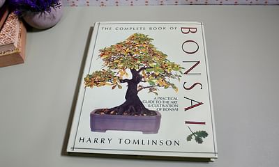 What are some recommended books on growing indoor bonsai trees?