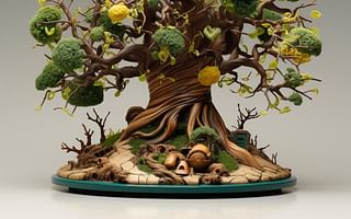 What are the living factors that cause disorders in bonsai trees?