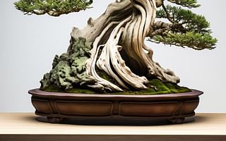 What is the best way to create a natural-looking bonsai tree?