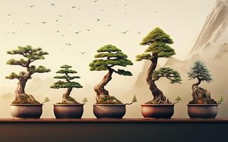 What is the time frame for a bonsai tree to reach maturity?